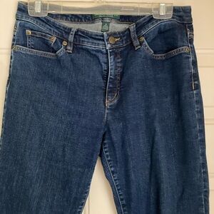 Ralph Lauren straight leg denim jean women’s 8